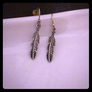 Feather earrings
